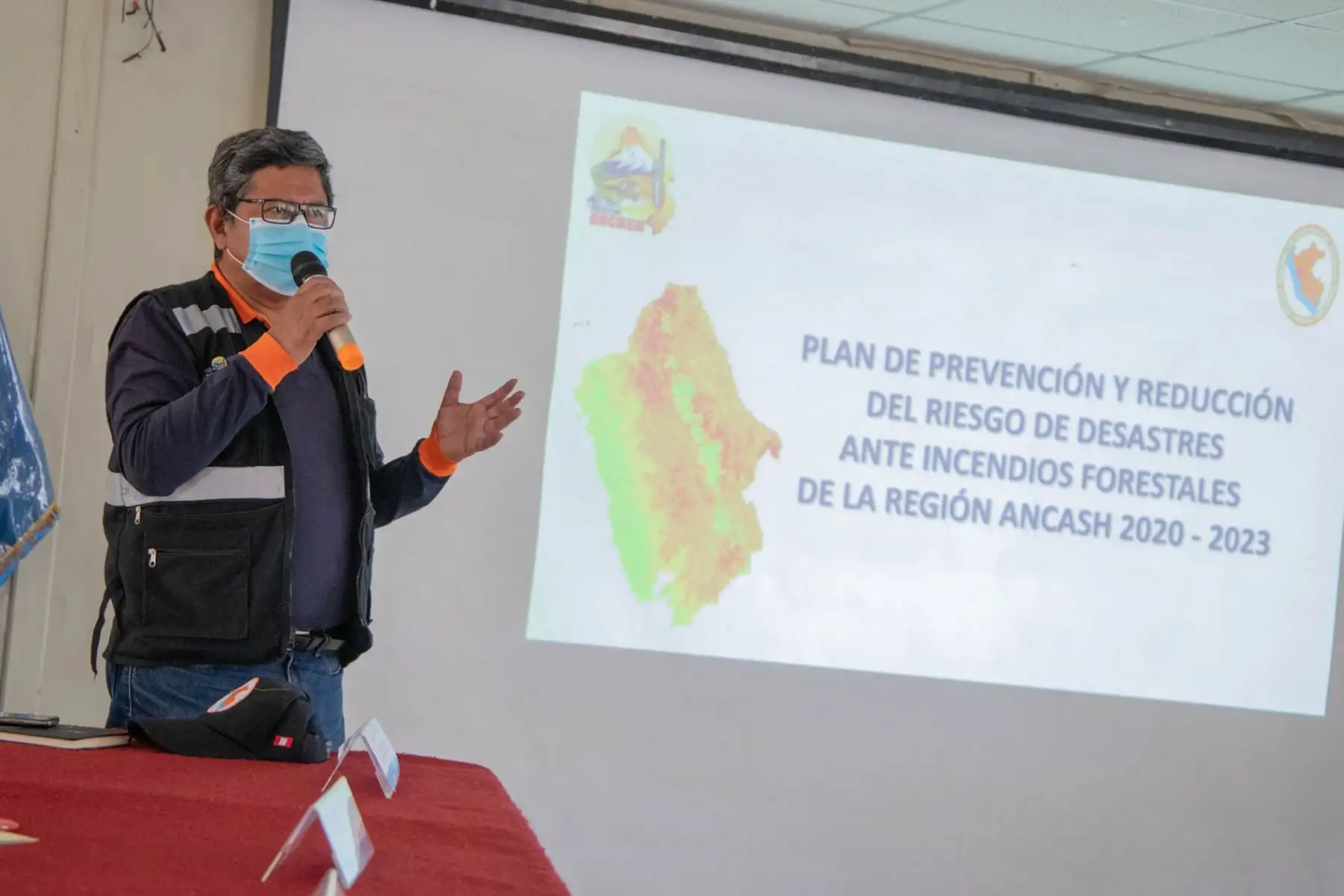 El Gobierno Regional de Áncash presentó su Plan de Prevención y Reducción de Incendios Forestales 2020-2023. Foto: ANDINA/Difusión