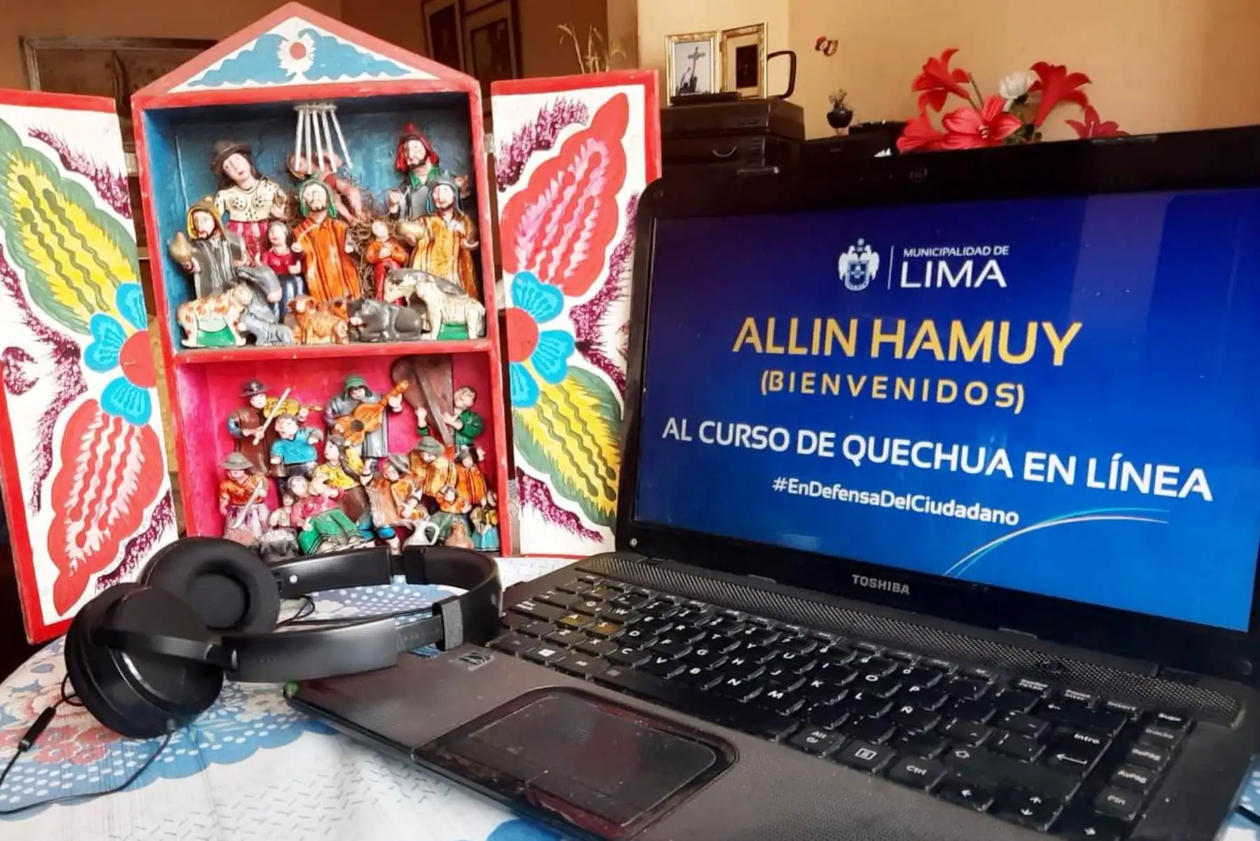 Más de 97,000 personas asistieron a curso virtual de quechua de municipio de Lima. Foto: ANDINA/Difusión.