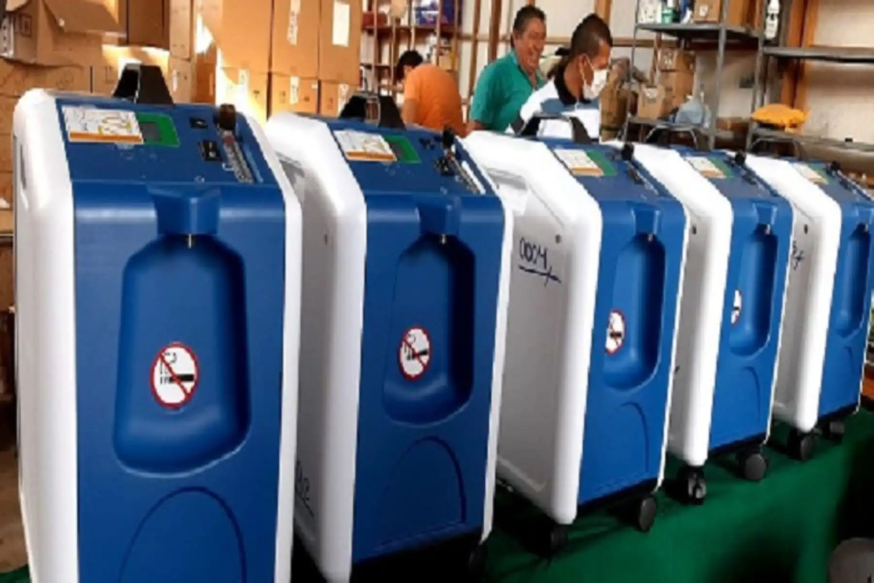 Los 187 concentradores de oxígeno serán distribuidos para cubrir las necesidades de atención de pacientes con covid-19 de las comunidades amazónicas de las provincias de Coronel Portillo, Atalaya, Padre Abay y Purús, en Ucayali.