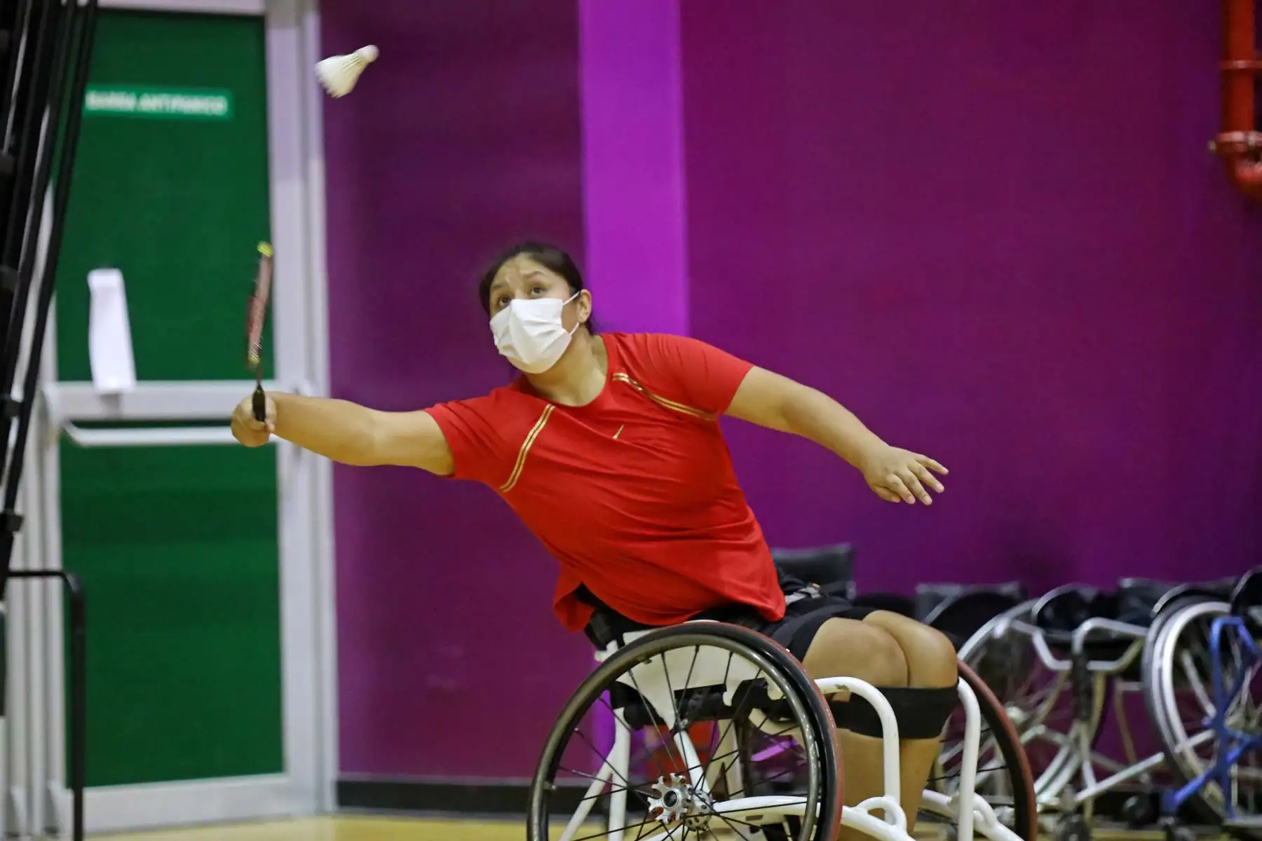 Un total de 16 deportes y disciplinas entrenan cumpliendo los protocolos de bioseguridad  contra el covid-19, en las sedes del Legado 2019.Foto:ANDINA/Legado.