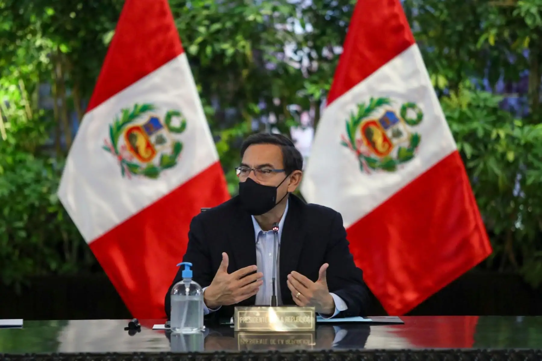 Presidente Martín Vizcarra lidera una nueva sesión del Consejo de Ministros junto al jefe del Gabinete, Walter Martos y ministros de Estado. Foto: ANDINA/PCM