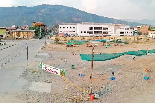 Proyecto especial Legado 2019 construirá un centro de aislamiento temporal para pacientes leves y moderados de covid-19 en Pichanaqui, región Junín. ANDINA/Difusión