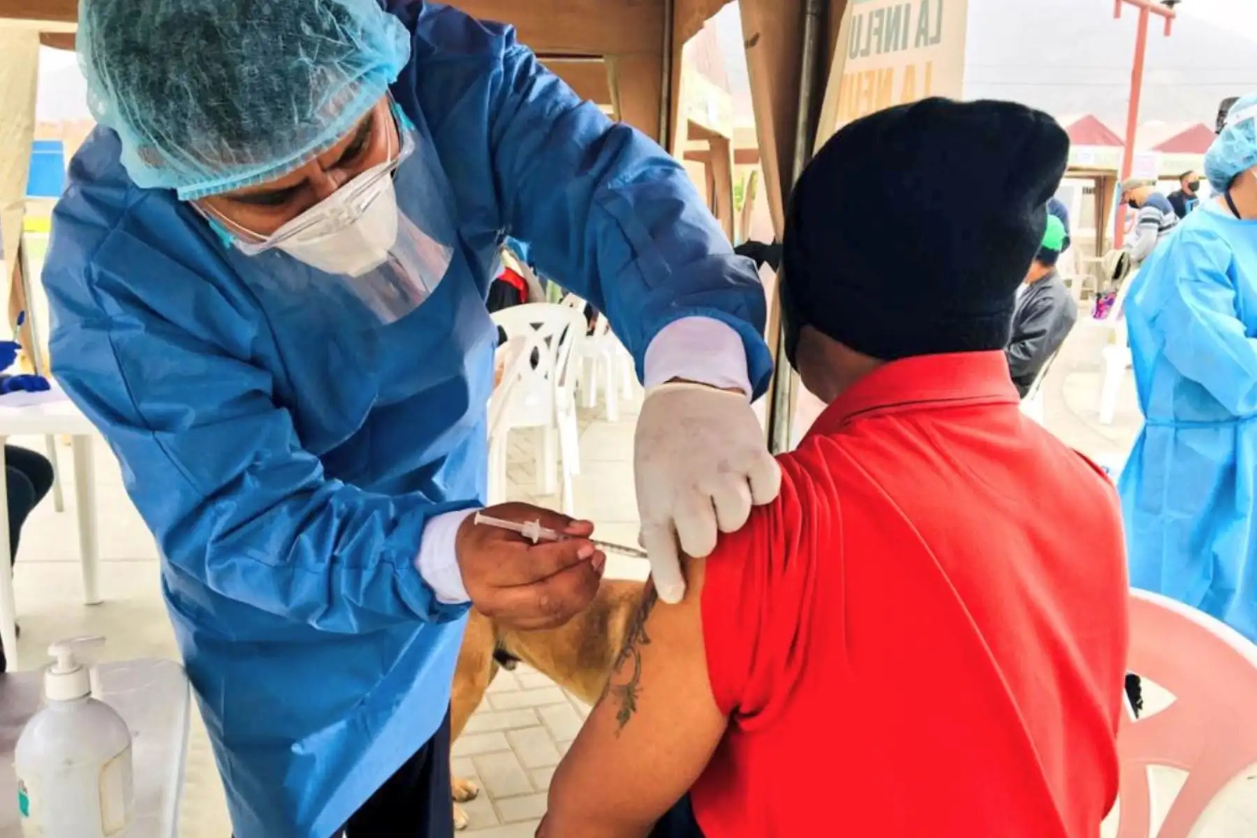 Especialistas del Minsa visitaron la zona Quebrada de Retamal en Manchay, donde se brindó atención integral de salud a más de 1000 personas, entre niños y adultos. Foto:ANDINA/Minsa