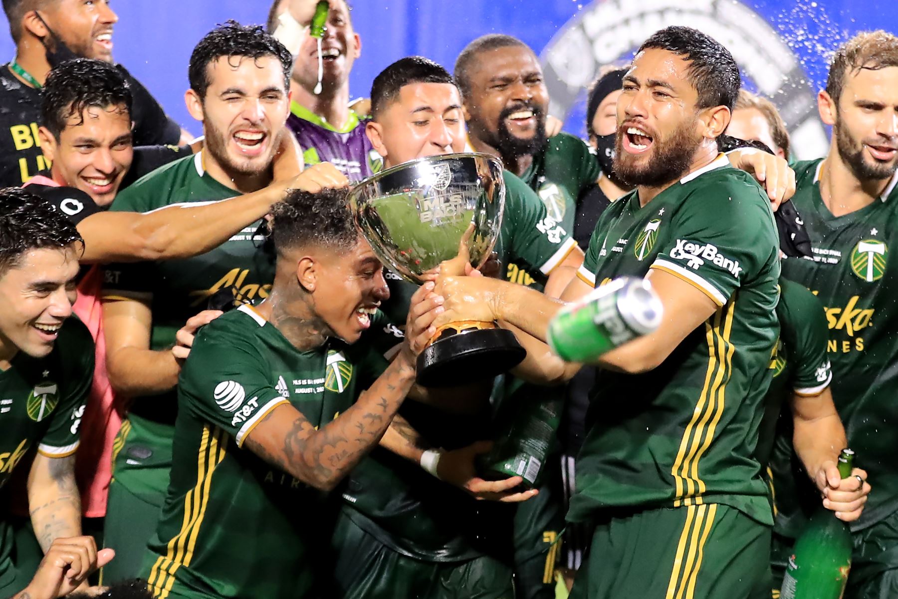 Con este resultado el Portland consiguió no solo la corona de campeón, sino que también aseguró un cupo para jugar La Liga de Campeones de la Concacaf. Foto: AFP