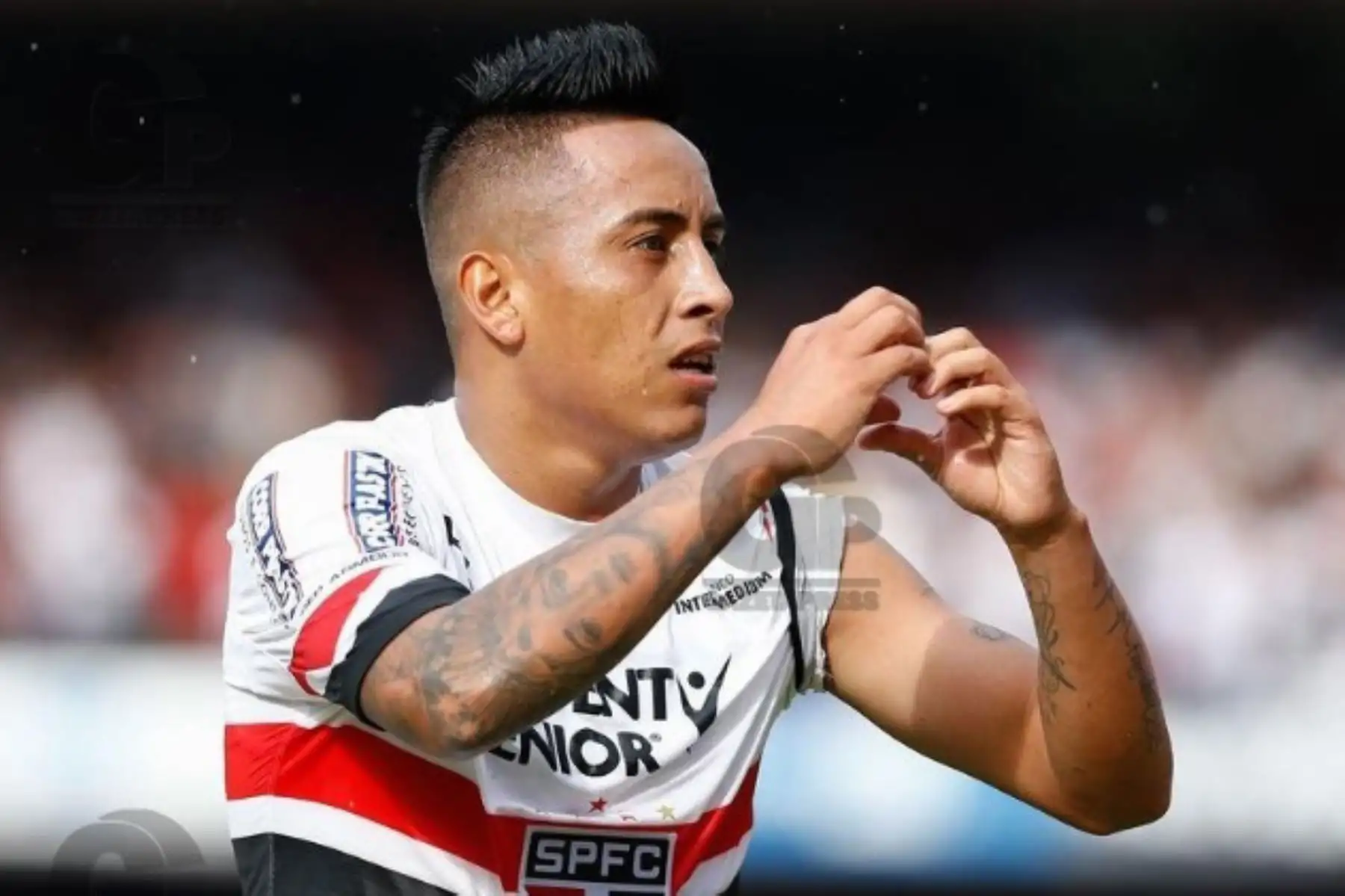 El seleccionado peruano Christian Cueva formó parte del  Santos de Brasil de febrero del 2019 a enero 2020. Foto: Difusión