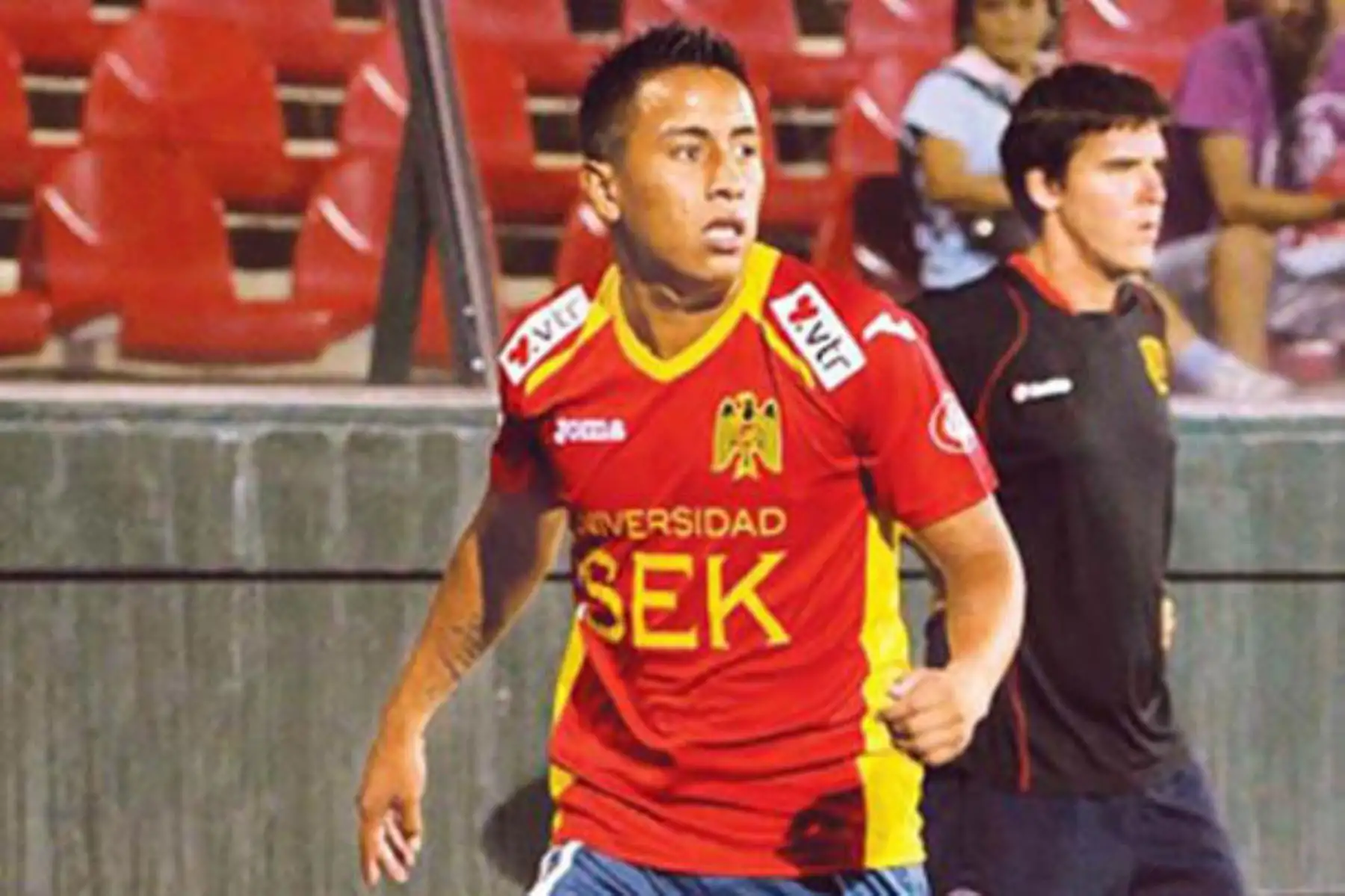 El delantero peruano, Christian Cueva, jugó una breve temporada en club Unión Española de Chile en el año 2013. Foto: Difusión