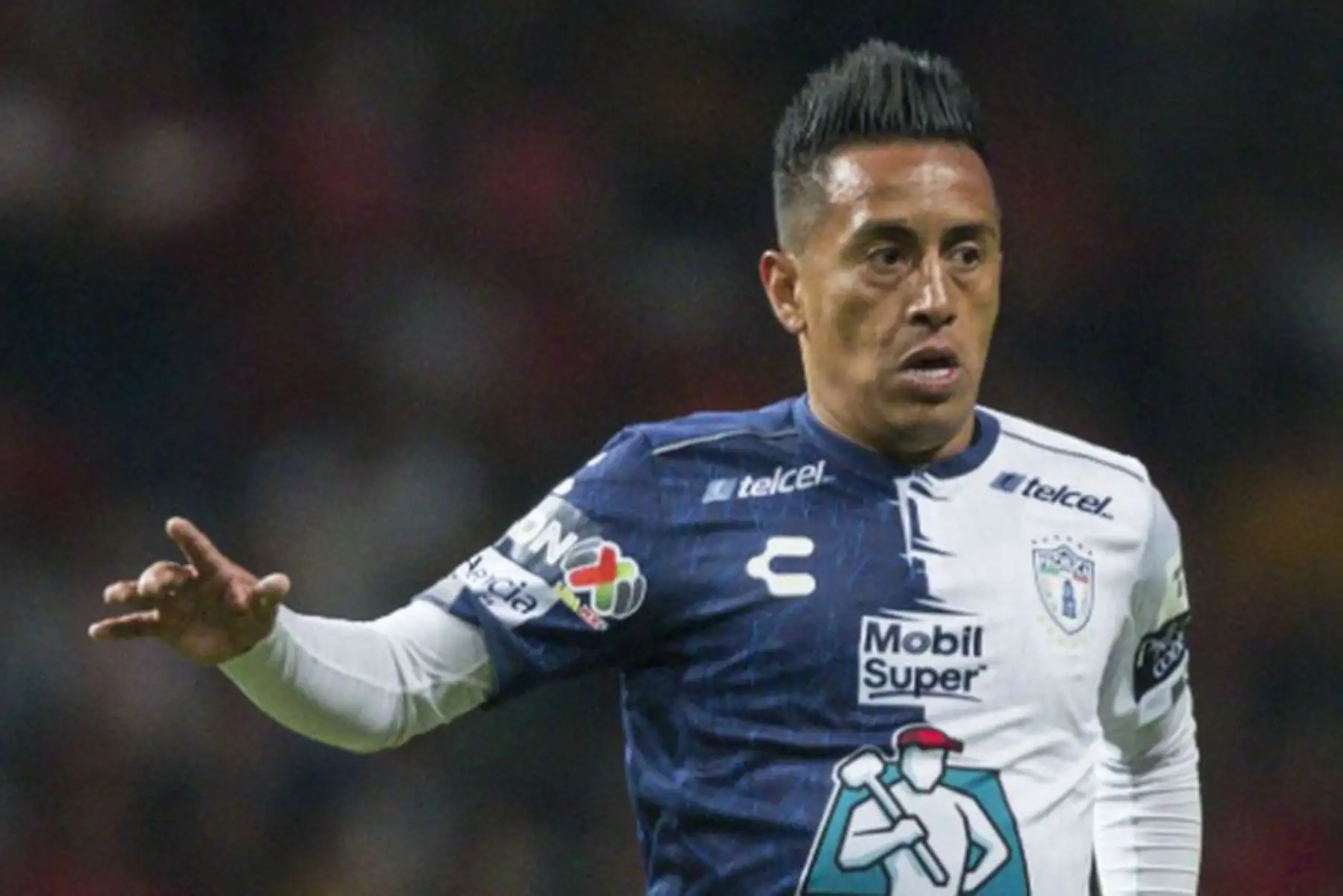 El delantero peruano Christian Cueva formó parte de Pachuca de México desde enero hasta junio 2020. Foto: Difusión