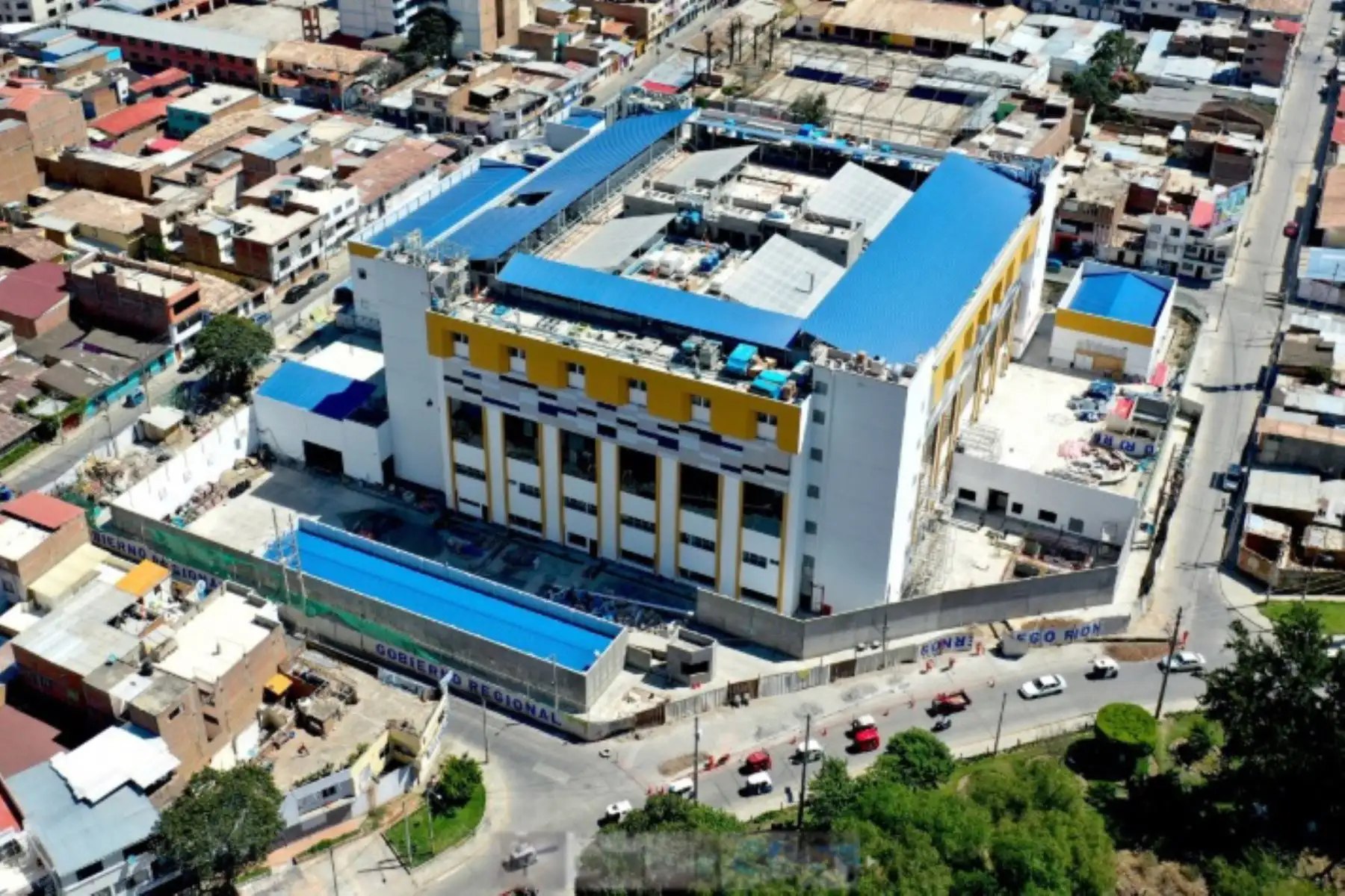 Hospital en Hánuco regional Hermilio Valdizán.Gobierno decreta cuarentena focalizada en cinco departamentos y 34 provincias. En la
ANDINA/Difusión