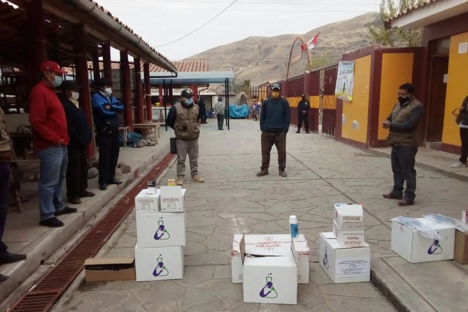 Un total de 140 familias de la provincia cusqueña de Anta han sido beneficiadas con la protección de su ganado. Foto: ANDINA/Difusión
