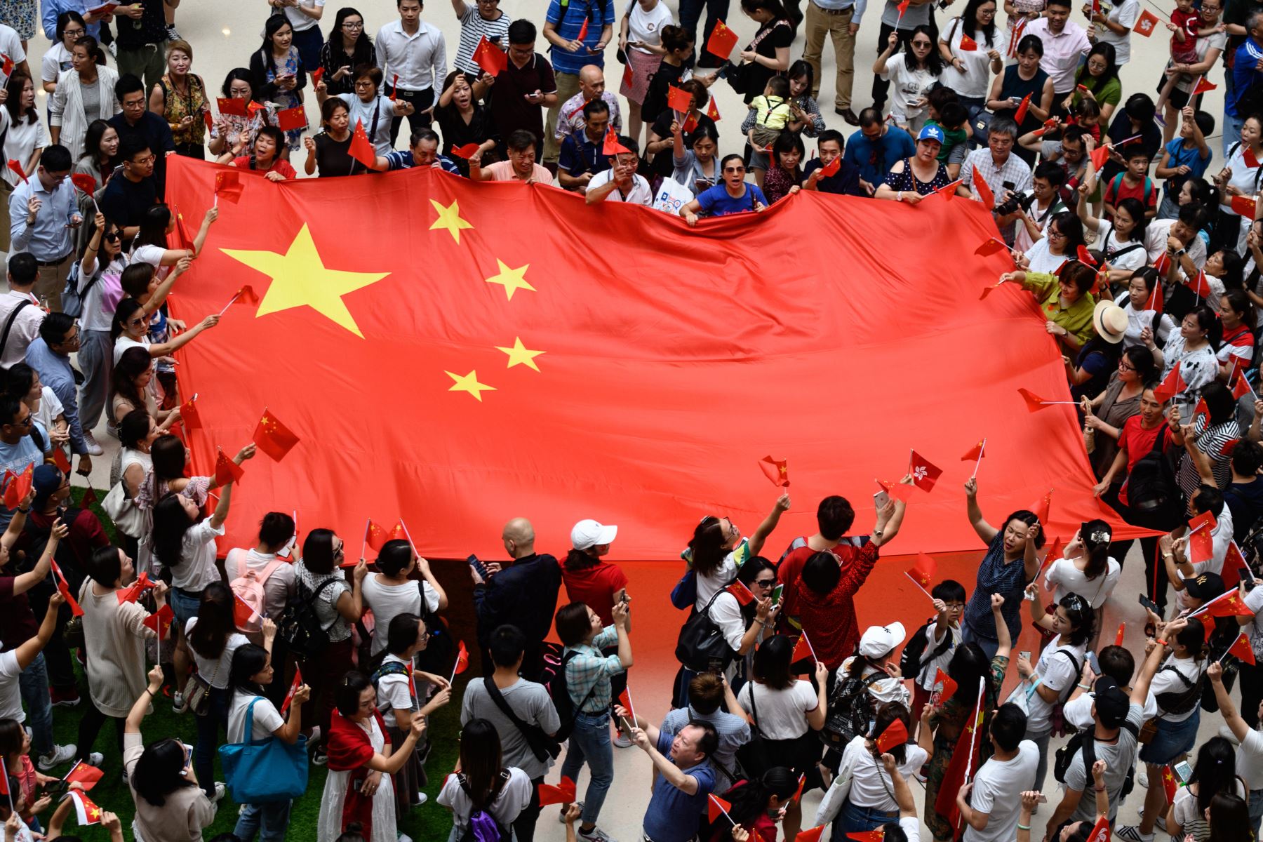 Pompeo acusó al régimen chino de mentir y manipular, lo culpó de haber encubierto los primeros brotes de la pandemia, de internar en campos a un millón de miembros de la minoría uigur y de aplastar las protestas en Hong Kong. Foto: AFP