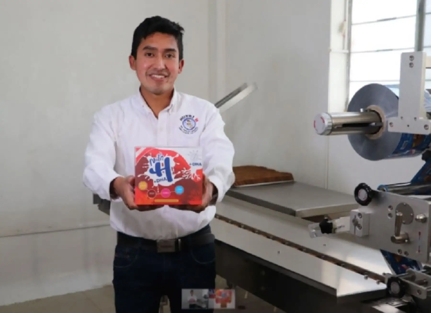 Julio Garay, creador ayacuchano de galletas contra la anemia lanza nuevas Nutri H reforzadas con DHA
