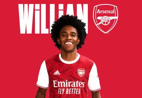 Brasileño Wilian fichó por el Arsenal tras salir del Chelsea. (Foto: Arsenal)