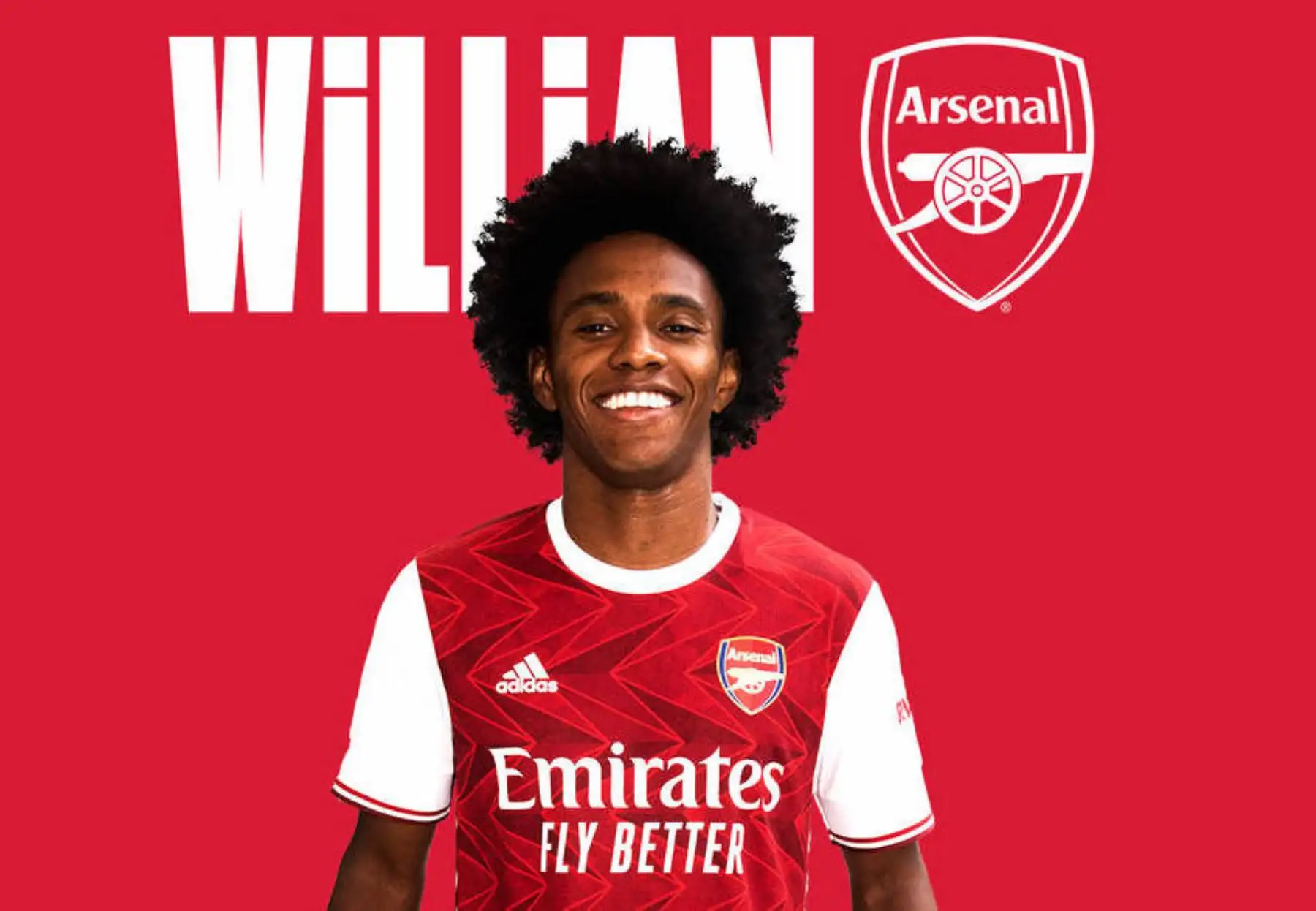 Brasileño Wilian fichó por el Arsenal tras salir del Chelsea. (Foto: Arsenal)