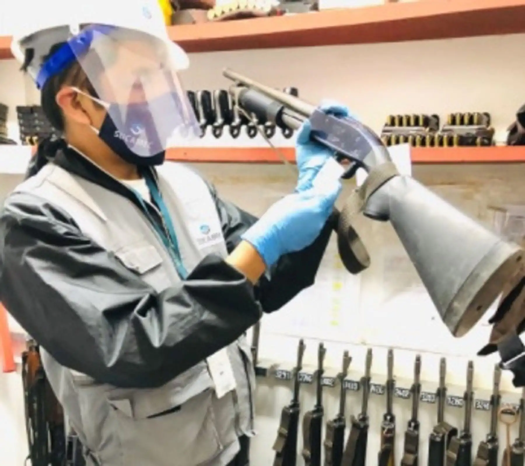 Sucamec incauta armas y más de 4,000 municiones a empresa de seguridad en la ciudad de Tarma