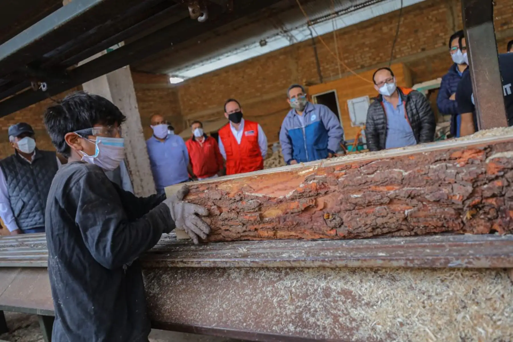 También visitó la piscigranja "El Paraíso", en el distrito de Namora, espacio con mucho potencial para el desarrollo de la acuicultura local. Foto: @Jose_SalardiR