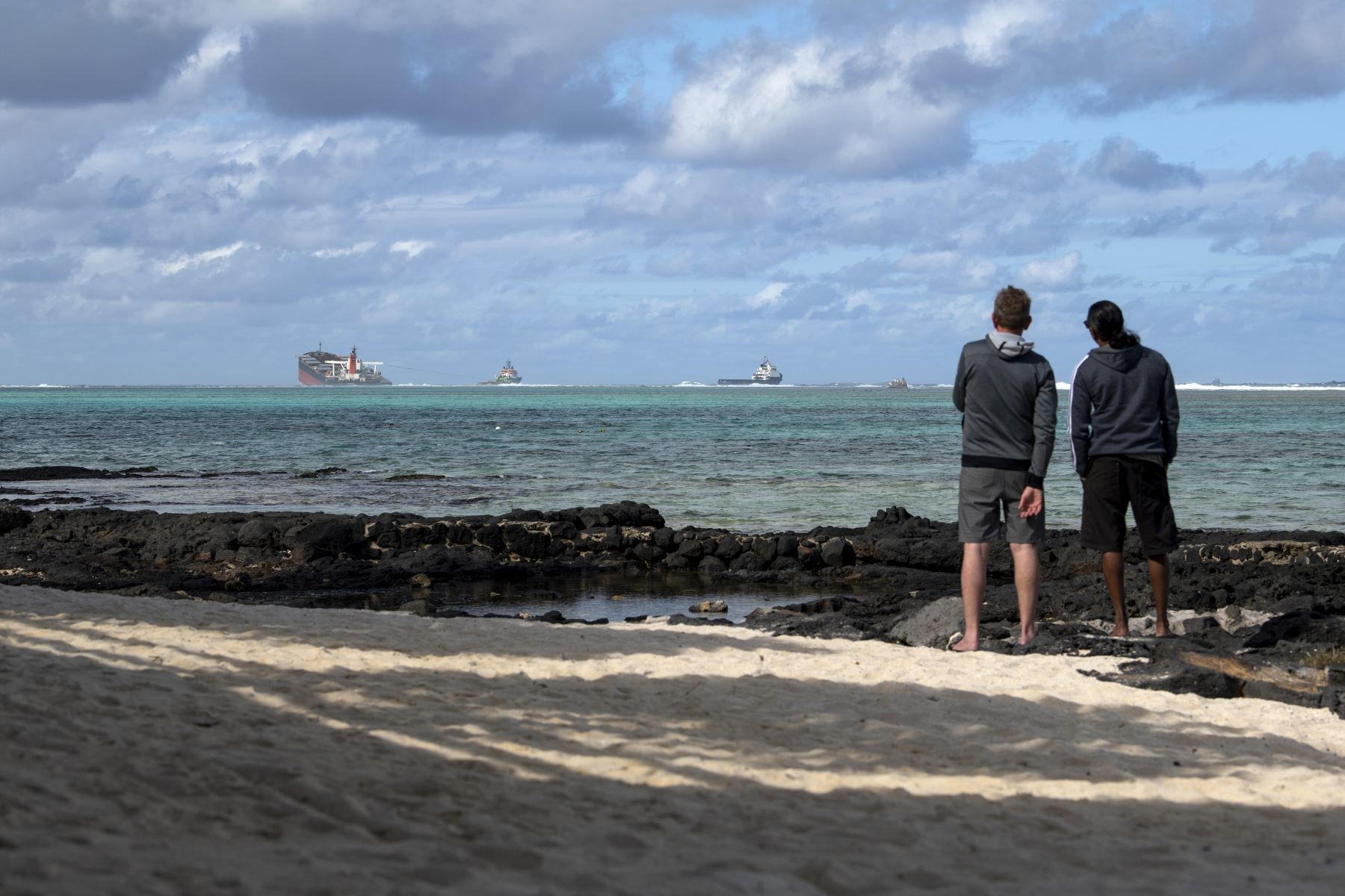 La isla Mauricio alberga arrecifes de coral de renombre mundial y es uno de los destinos turísticos más populares por sus aguas cristalinas. Foto: AFP