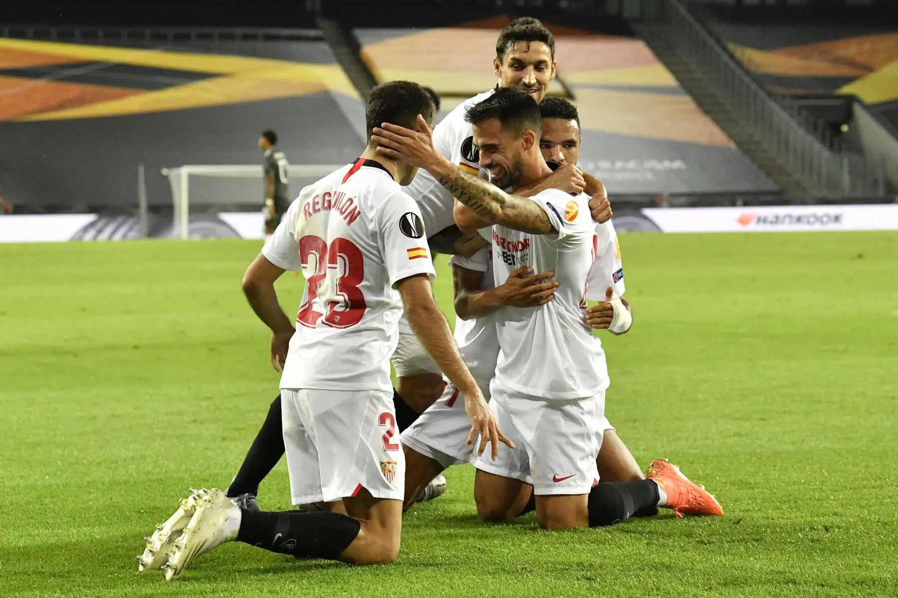 El centrocampista español del Sevilla, 