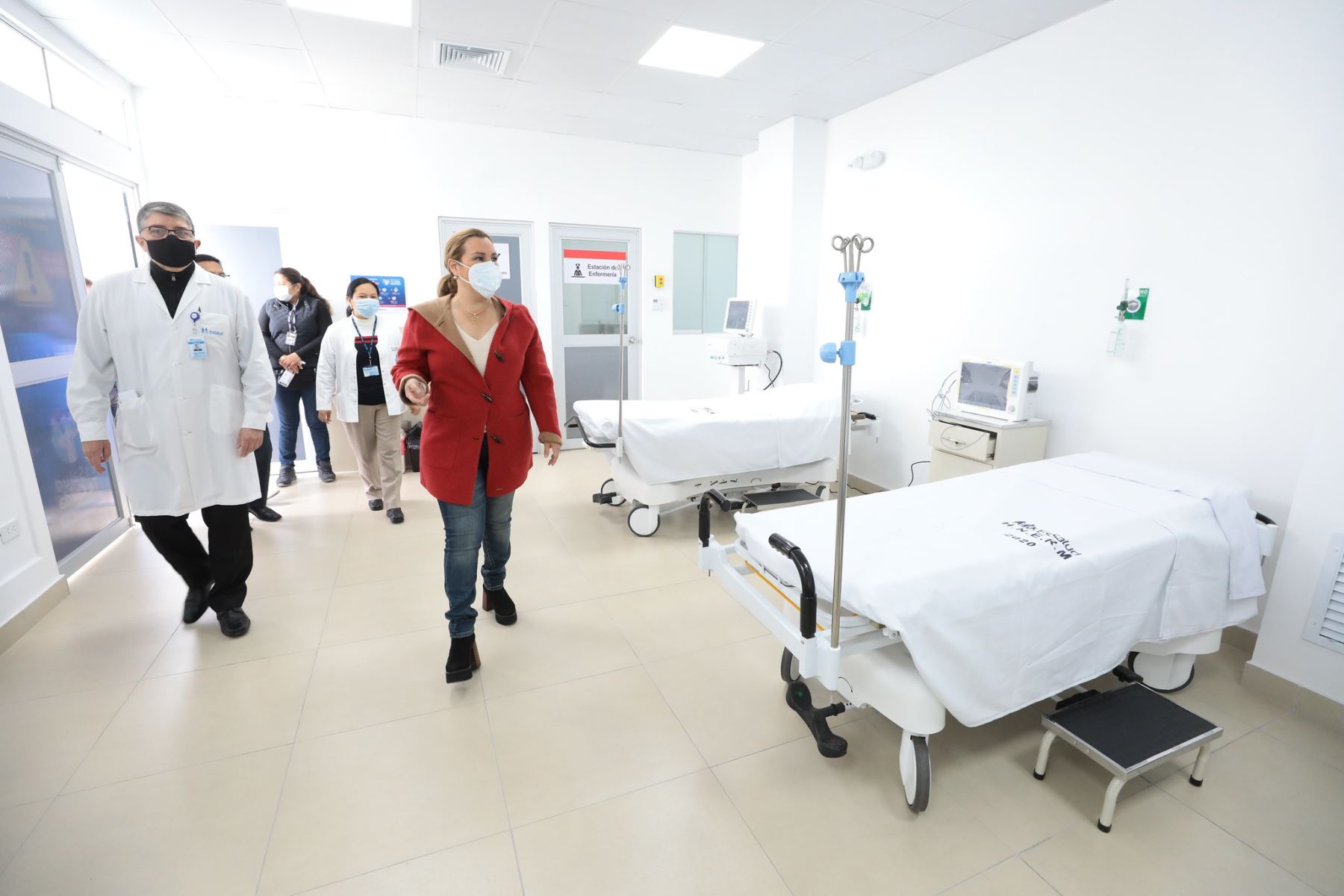 EsSalud inaugura ampliación en hospital Carlos Alcántara para pacientes covid-19. Foto: ANDINA/Difusión.