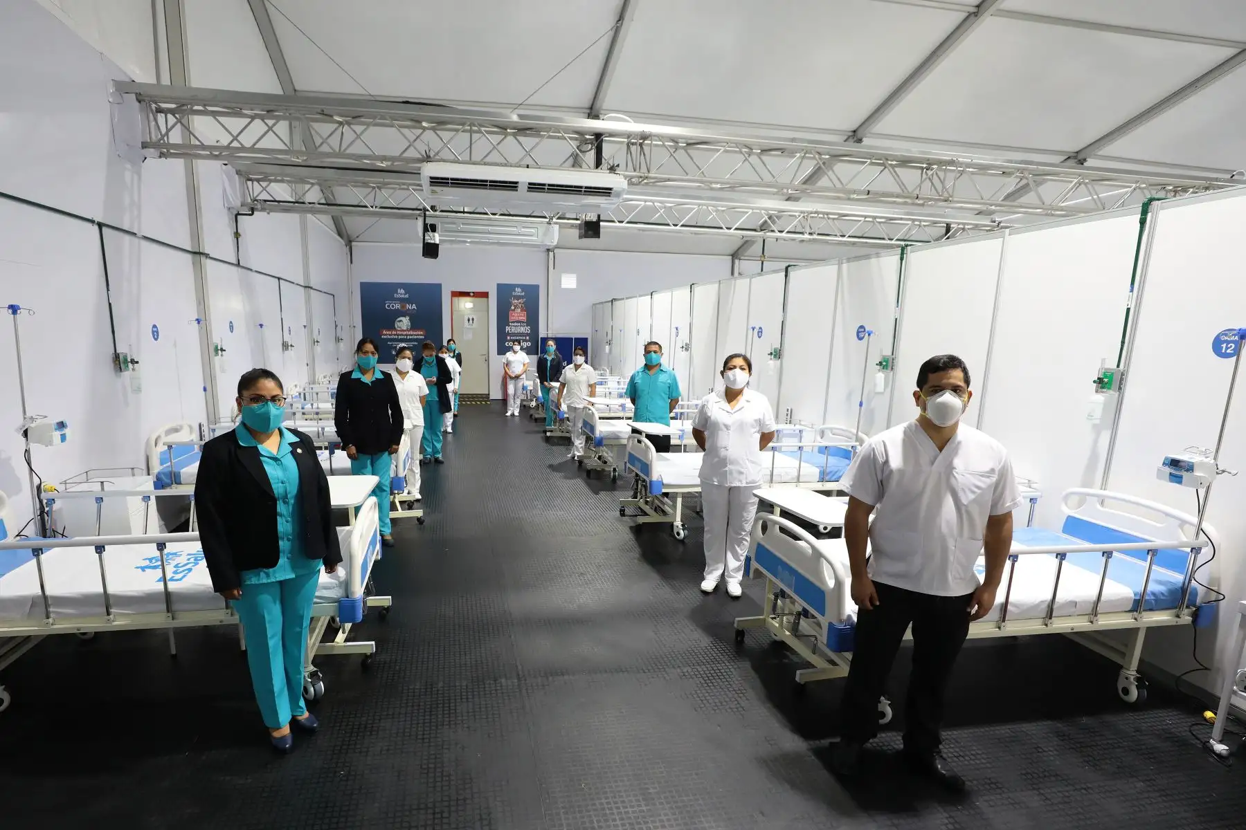 La Villa EsSalud Madre de Dios contará con 50  camas, distribuidas en las áreas de cuidados intensivos e intermedios y de hospitalización. Foto: ANDINA/Difusión