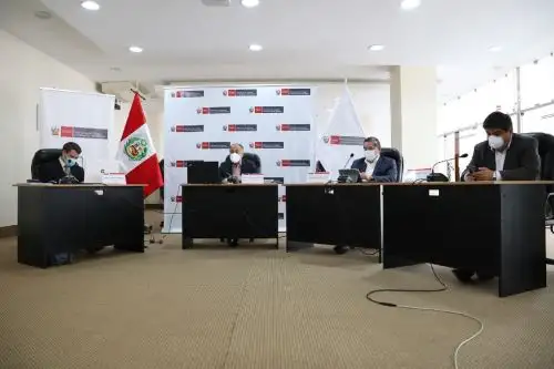Reuniones virtuales con sindicatos y gremios empresariales. Ministerio de Trabajo.