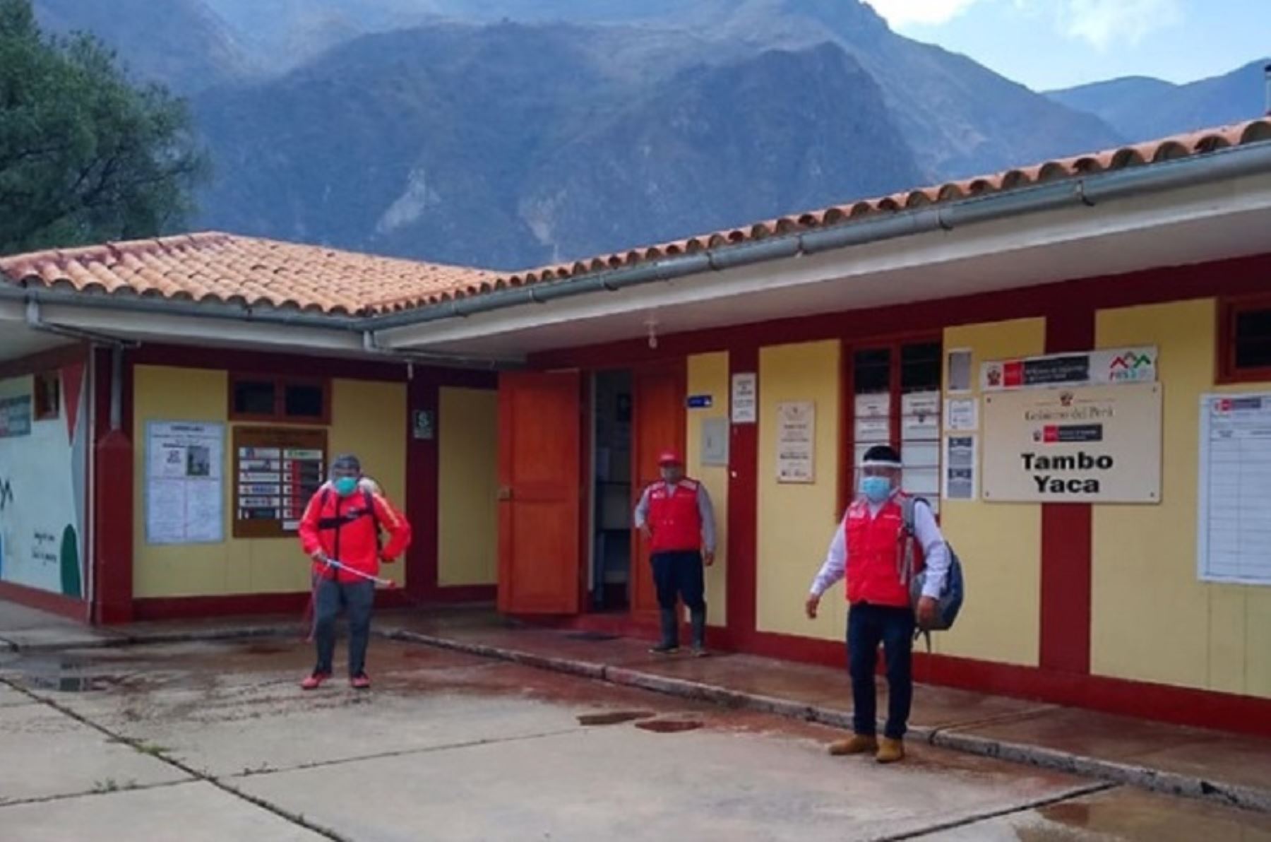 Coronavirus: Tambo en Apurímac es albergue temporal de retornantes a comunidades rurales. Foto: Programa Nacional PAIS/Midis