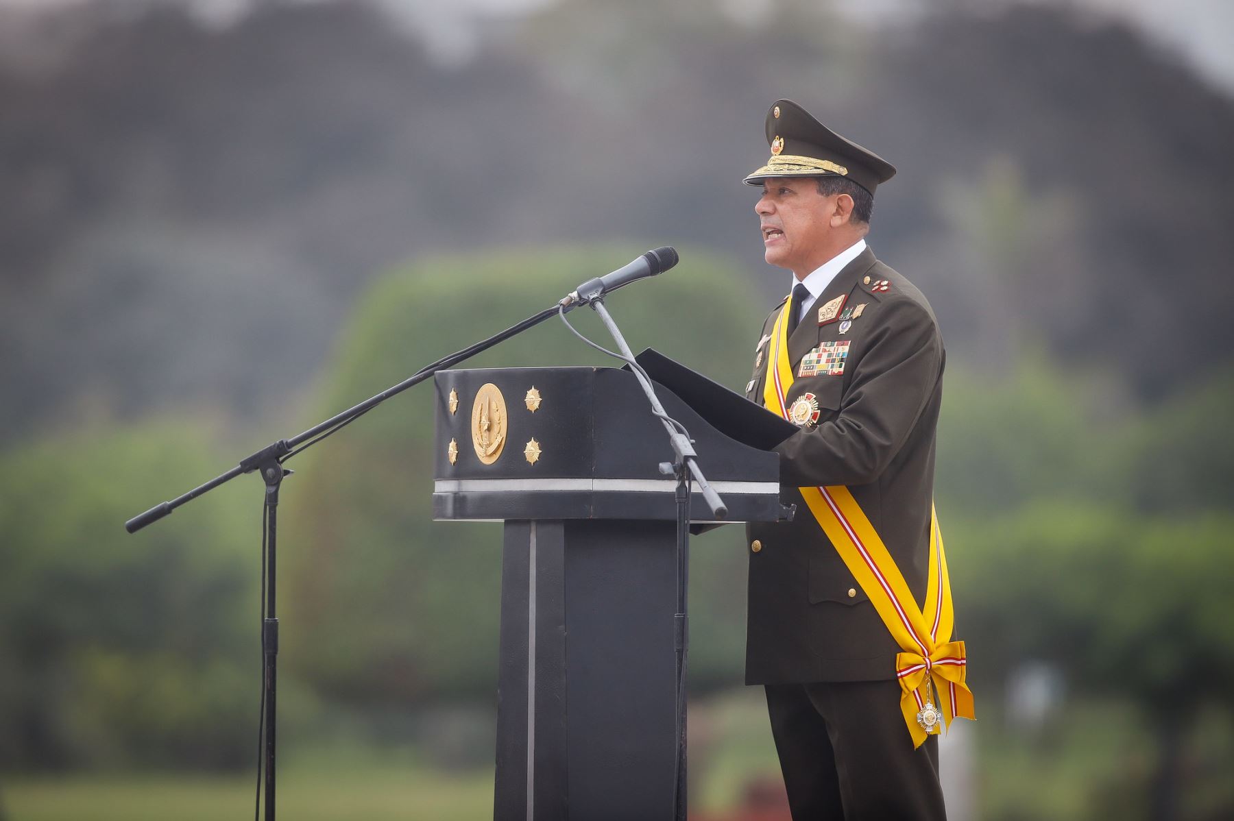 Comandante general del Ejército, general Jorge Céliz Kuong. Foto: ANDINA/Prensa Presidencia