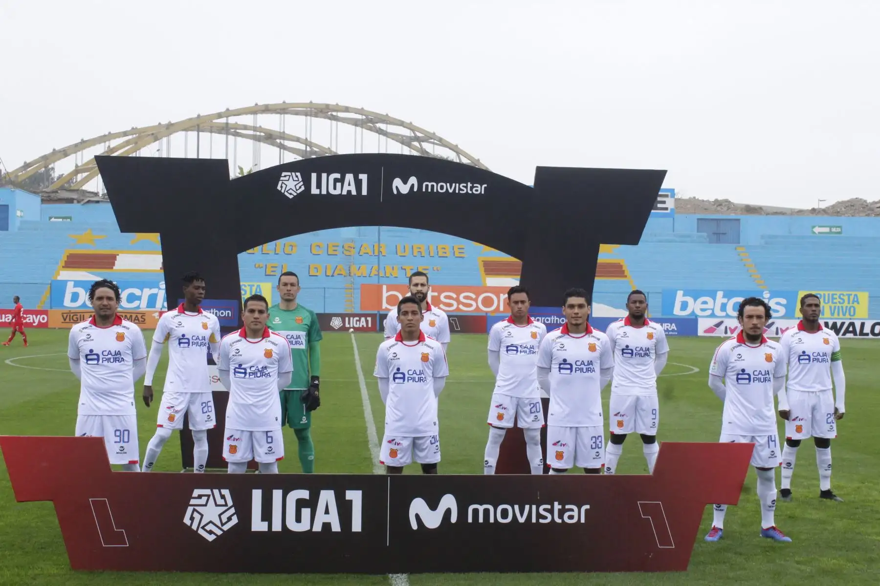 Foto del equipo Atlético Grau, durante el partido  de la liga 1 del Torneo Apertura 2020 en el Estadio Alberto Gallardo de Lima Perú. Foto: ANDINA/@LigaFutProfdel.
