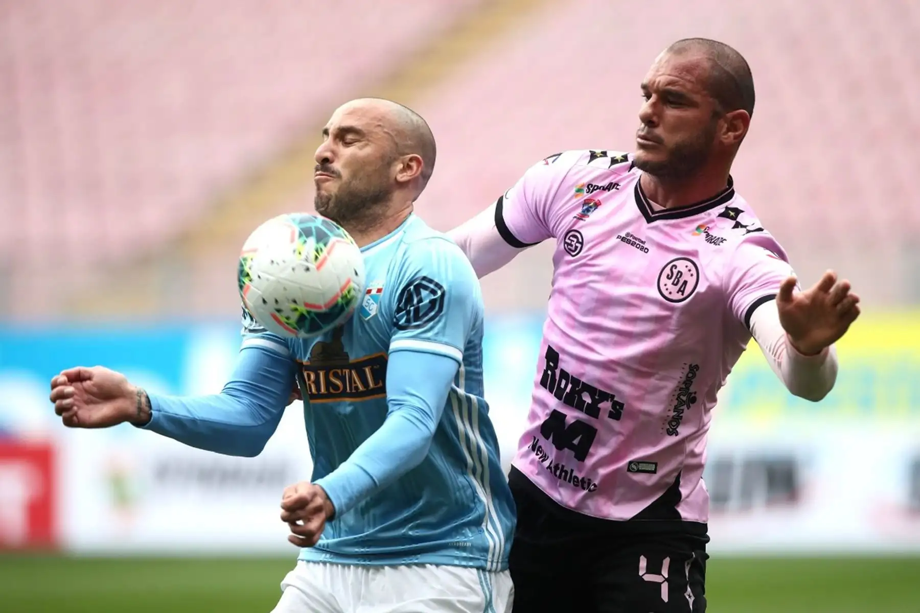 Sporting Cristal y Sport Boys se enfrentan por la liga 1 del Torneo Apertura 2020  en el estadio Nacional de Lima Perú.
Foto: @LigaFutProf