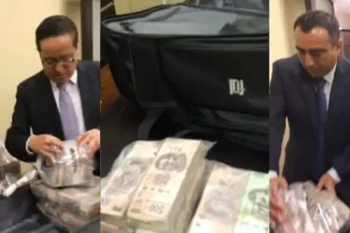 López Obrador pidió que se difundiera el video durante su habitual conferencia de prensa matutina. Foto: Internet