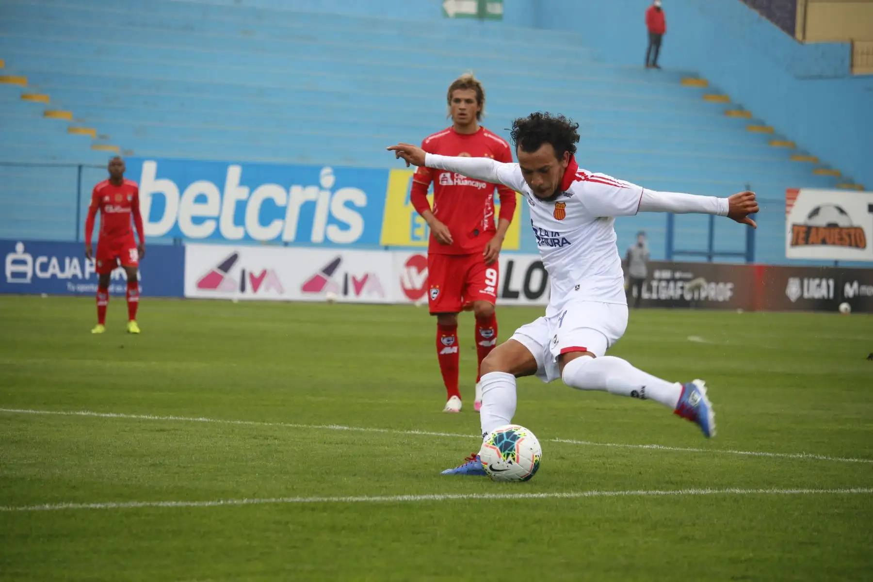 El futbolista del Atletico Grau Gary Correa en el partido contra el Atletico Grau,  por la liga 1 del Torneo Apertura 2020 en el Estadio Alberto Gallardo de Lima Perú. Foto: ANDINA/@LigaFutProfdel.