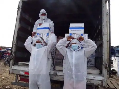 Qali Warma entrega cerca de 50 toneladas de alimentos a 46 comunidades indígenas de Loreto, ubicadas cerca de las zonas de frontera con Brasil y Colombia.