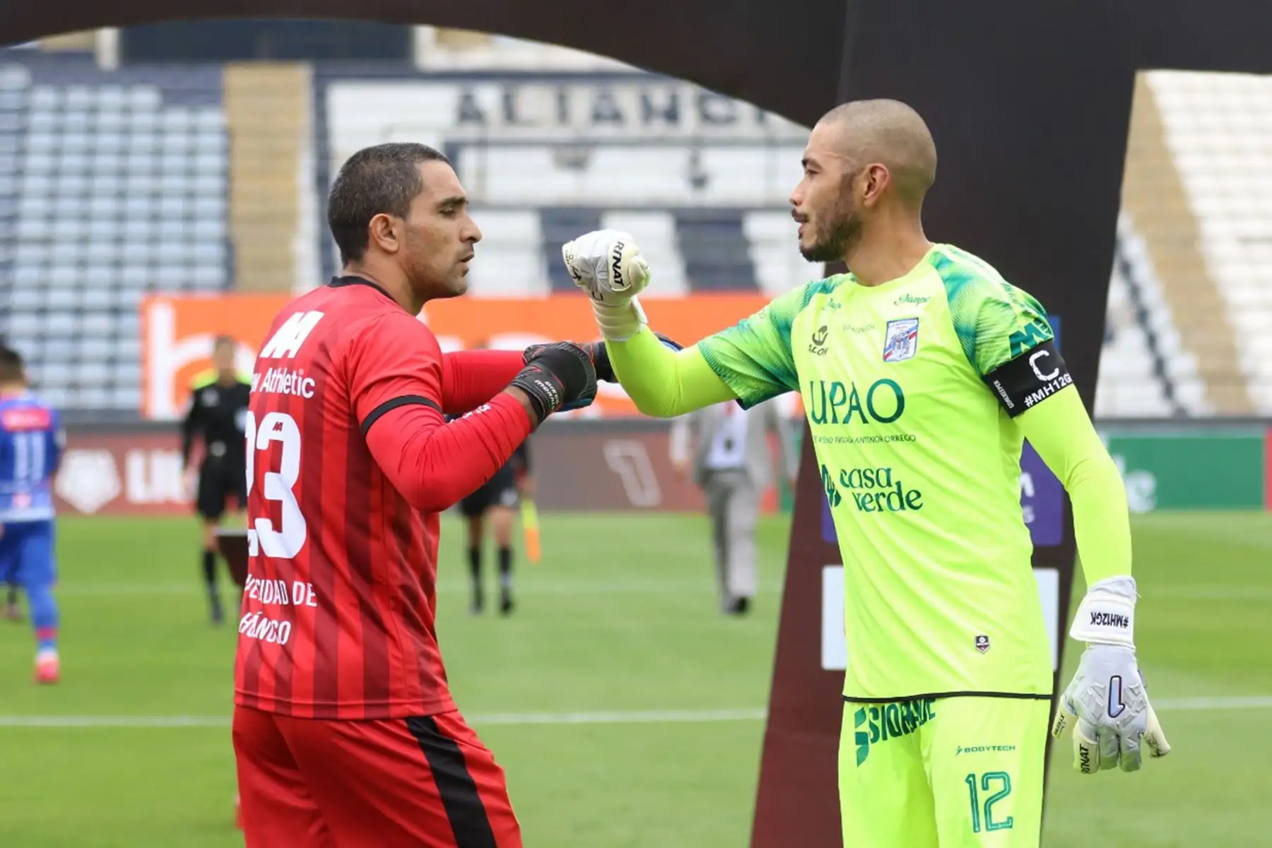Alianza UDH y Club  Mannucci se enfrentan por la liga 1 del Torneo Apertura 2020  en el estadio Alejandro Villanueva  de Lima Perú.
Foto:ANDINA/@LigaFutProf