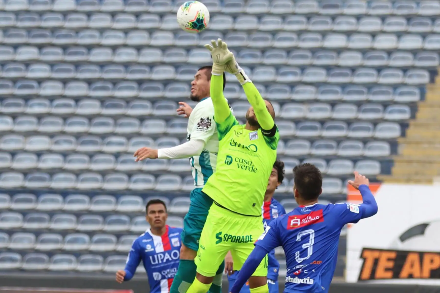 Alianza UDH y Club  Mannucci se enfrentan por la liga 1 del Torneo Apertura 2020  en el estadio Alejandro Villanueva  de Lima Perú.
Foto:ANDINA/@LigaFutProf