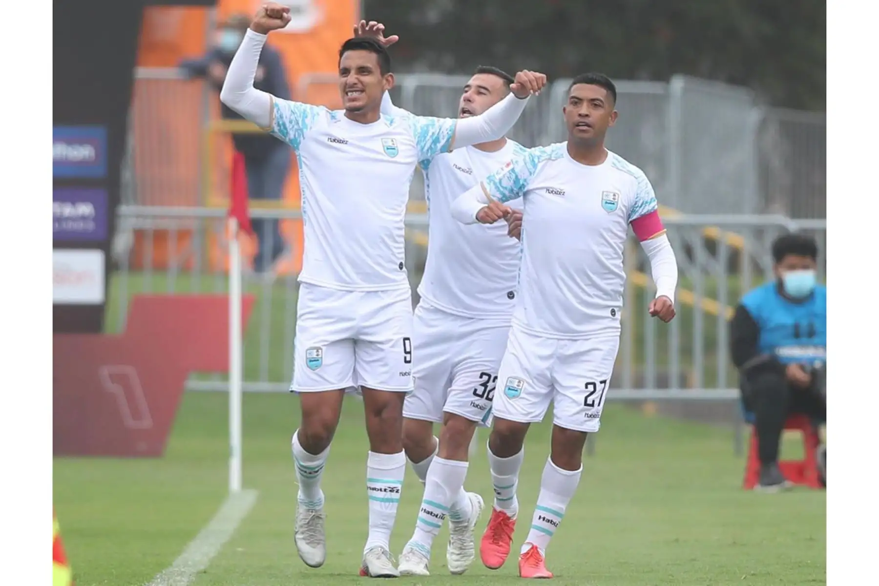 Club Llacuabamba  y Fc Ayacucho se enfrentan por la liga 1 del Torneo Apertura 2020  en el estadio Videna FPF de Lima Perú.
Foto:ANDINA/@LigaFutProf