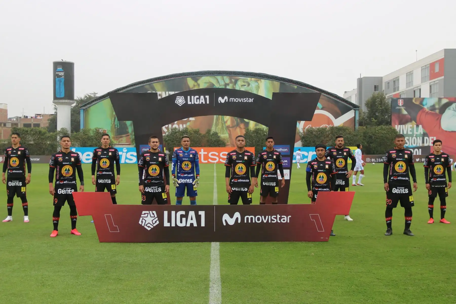 Club Llacuabamba  y Fc Ayacucho se enfrentan por la liga 1 del Torneo Apertura 2020  en el estadio Videna FPF de Lima Perú.
Foto:ANDINA/@LigaFutProf