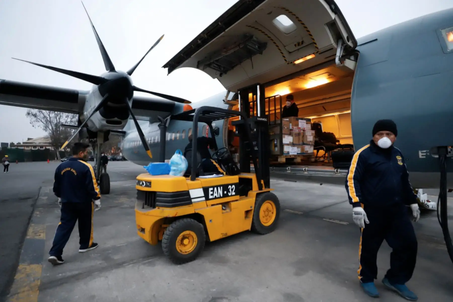 Ciudadanos del Pueblos Indígenas  Kukama Kukamiria, recibirán atención sanitaria integral y medidas de prevención del covidー19 durante las jornadas de Acción Cívica a cargo de Minsa y Essalud, en Puinahua provincia de Requena Loreto.Foto:ANDINA/Ministerio de Cultura