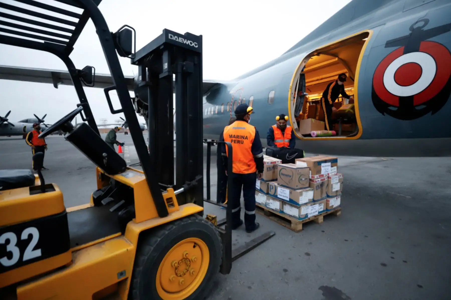 Ciudadanos del Pueblos Indígenas  Kukama Kukamiria, recibirán atención sanitaria integral y medidas de prevención del covidー19 durante las jornadas de Acción Cívica a cargo de Minsa y Essalud, en Puinahua provincia de Requena Loreto.Foto:ANDINA/Ministerio de Cultura
