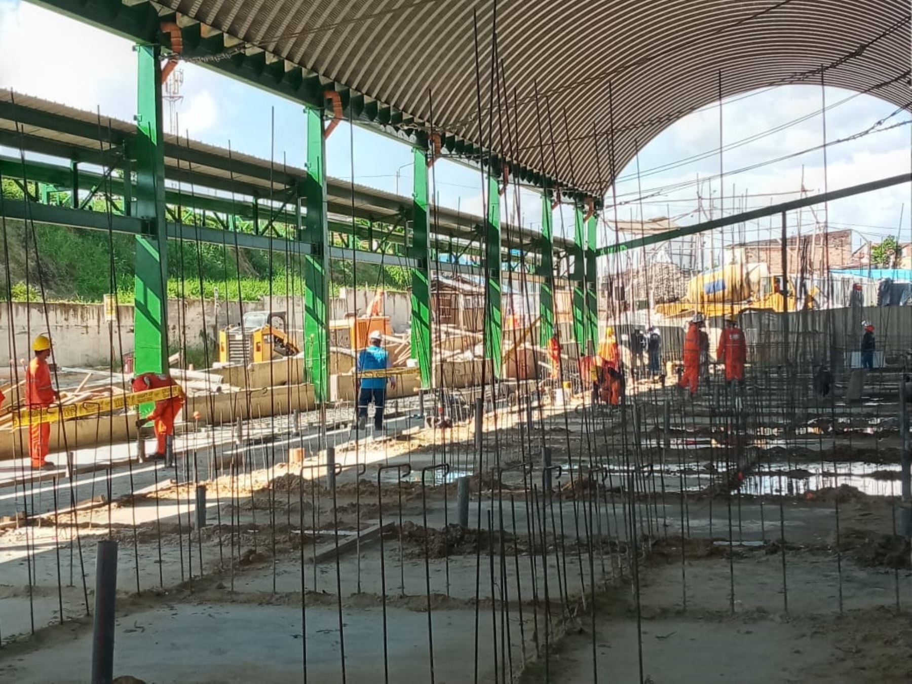Los trabajos de implementación del Gran Mercado de Belén en la ciudad de Iquitos, registran un avance del 55 %, destacó el Ministerio de la Producción.