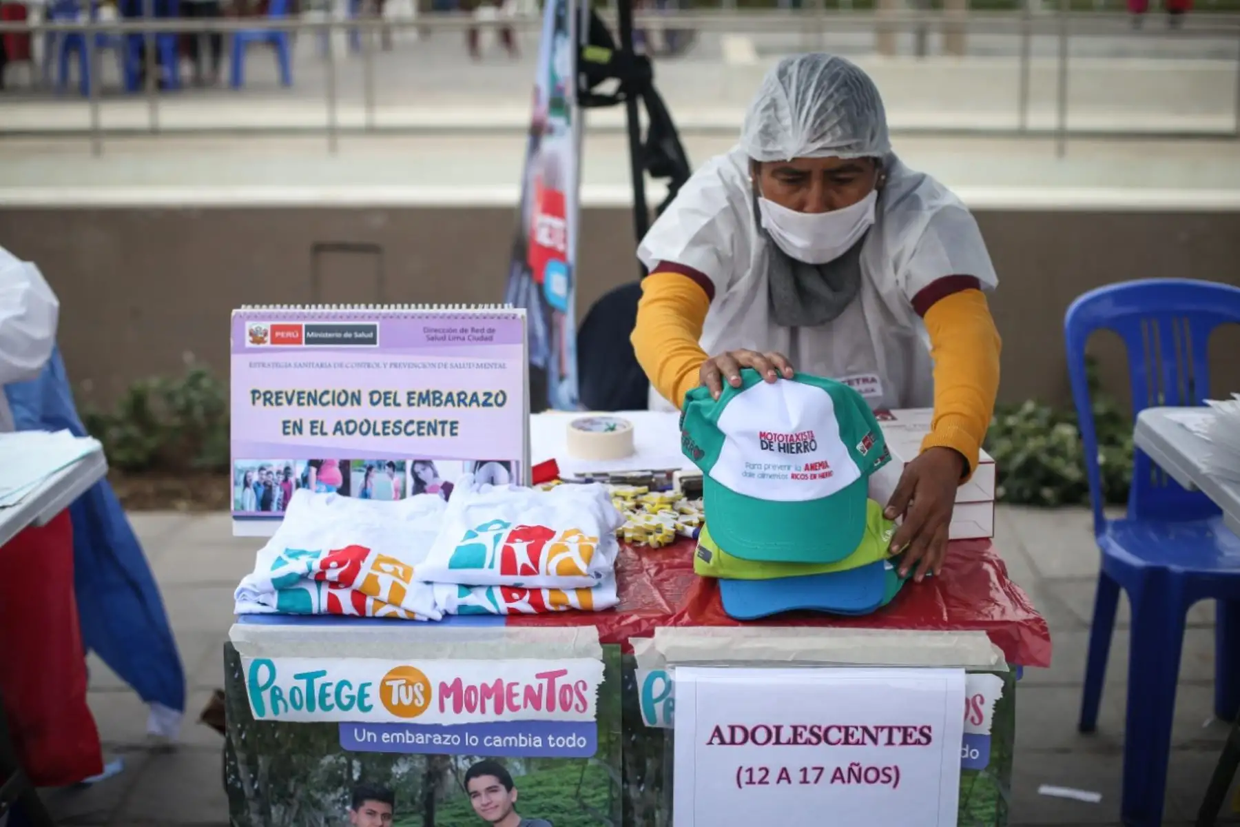 La Dirección de Redes Integradas de Salud (Diris) Lima Este, realizó una campaña de salud para los vecinos de La Victoria donde se realizaron descartes de covid-19, vacunación contra el neumococo, vacunación para niños, planificación familiar, psicología, entre otros. Foto: ANDINA/Jhonel Rodríguez Robles