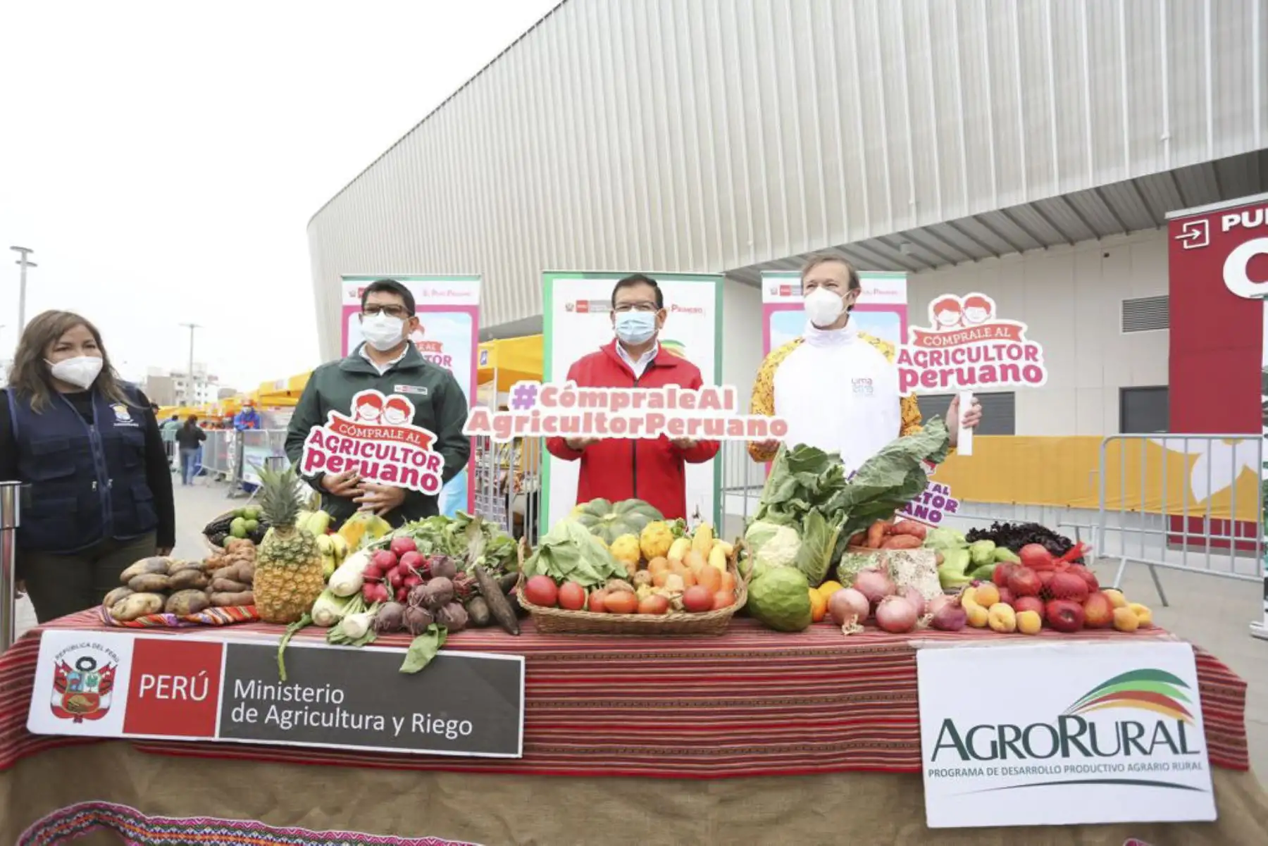 El Ministerio de Agricultura,  a través de Agro Rural ampliará la cobertura de los Mercados Itinerantes de la “Chacra a la Olla” y ahora funcionará en las sedes de los Juegos Panamericanos ubicados en el distrito de San Luis, Villa María del Triunfo y Villa El Salvador. Foto:ANDINA/MInagri