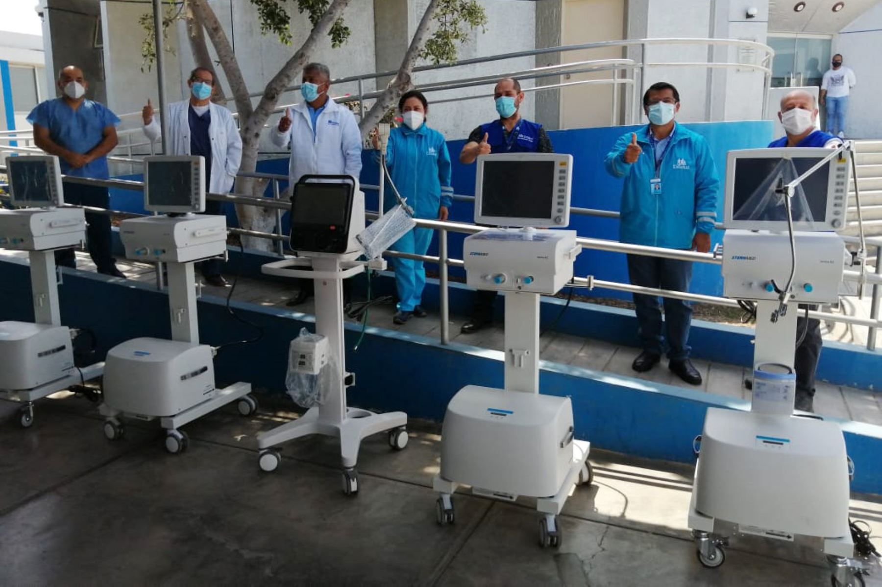 El Hospital III Chimbote de EsSalud amplió su capacidad para la atención de pacientes críticos afectados por el nuevo coronavirus. Foto: ANDINA/Difusión