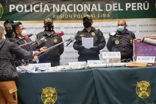 Los S/ 420,000 falsificados encontrados eran de billetes de denominación de 20, 50, 100 y 200, informó la Policía Nacional. Foto:  ANDINA/Policía Nacional