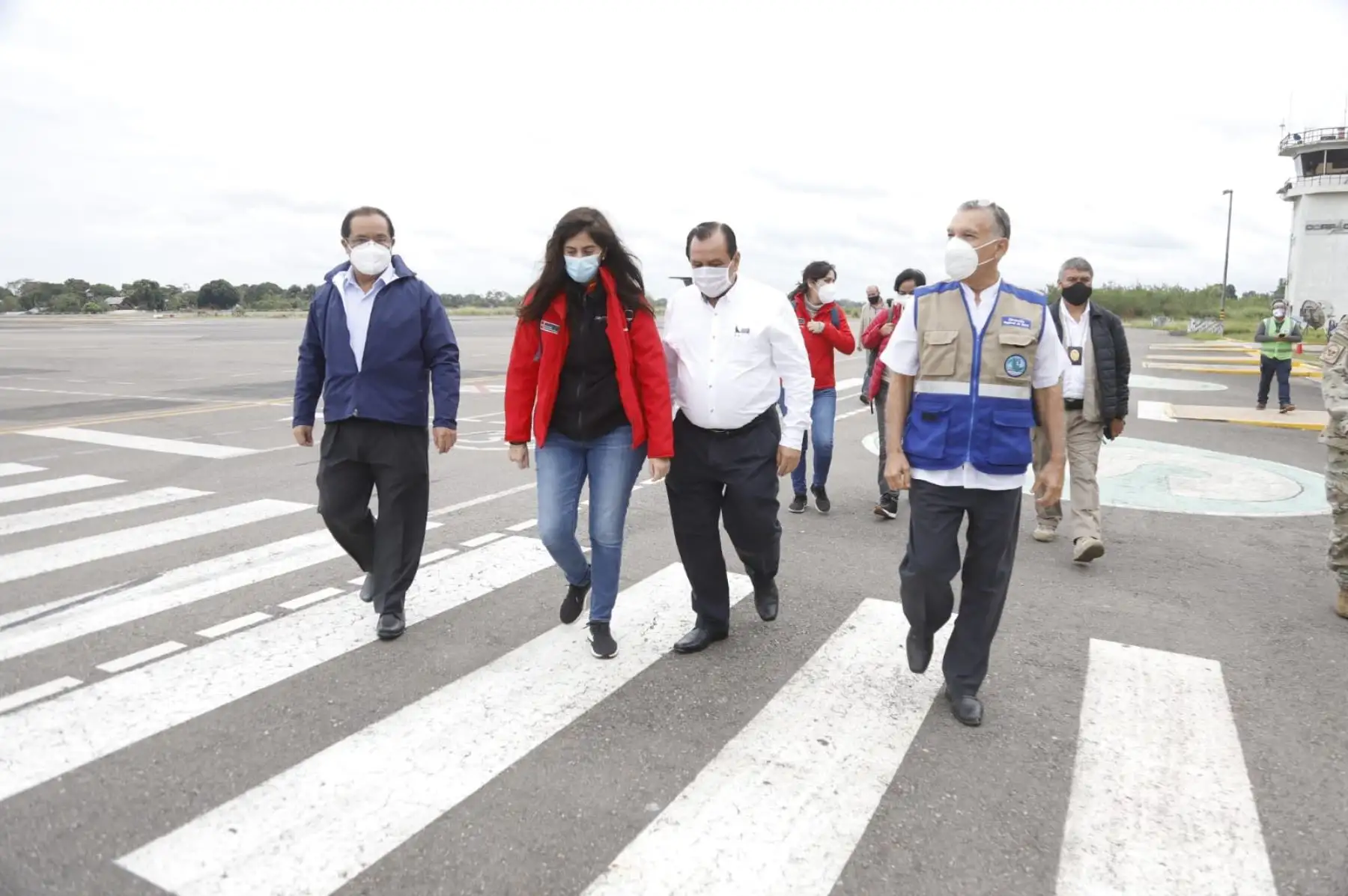 Ministra de Economía y Finanzas, viaja a la región Ucayali para coordinar acciones con las autoridades regionales y municipales en la lucha contra el Covid-19 y hacer el seguimiento de avance de la ejecución presupuestal. Foto: ANDINA/MEF