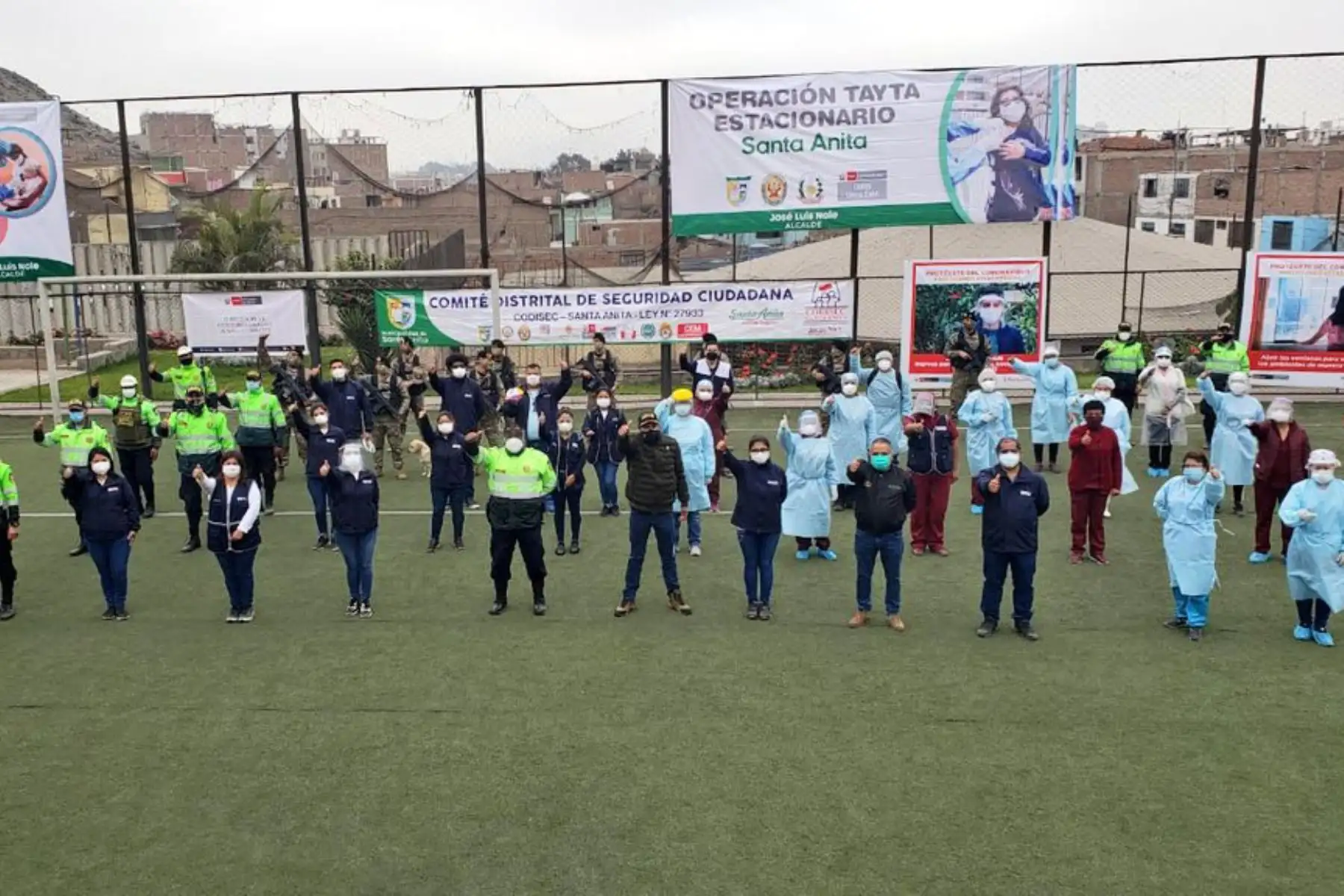Más de 600 vecinos de Santa Anita recibieron atención médica integral de especialistas del Minsa. En la intervención, se brindó a niños y adultos servicios de vacunación, tratamiento contra la anemia, descarte de VIH y covid-19, entre otros. Foto: @Minsa_Peru
