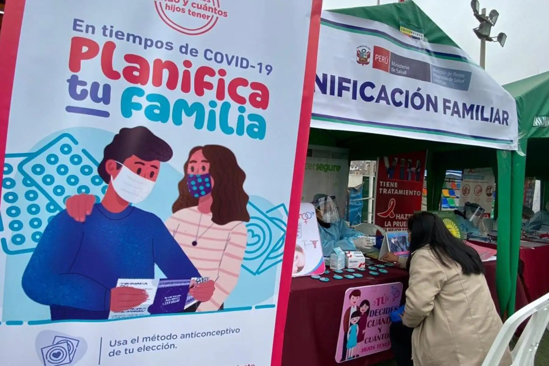 Más de 600 vecinos de Santa Anita recibieron atención médica integral de especialistas del Minsa. En la intervención, se brindó a niños y adultos servicios de vacunación, tratamiento contra la anemia, descarte de VIH y covid-19, entre otros. Foto: @Minsa_Peru