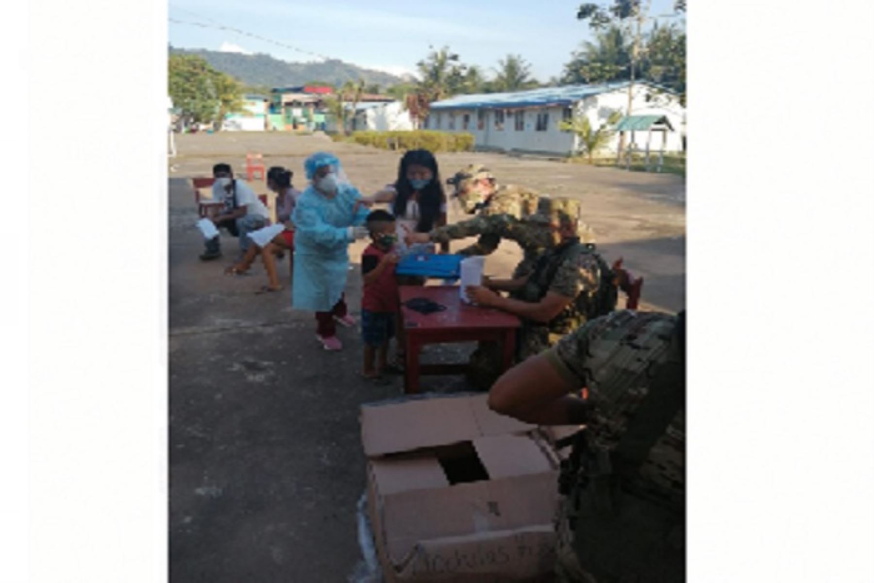 La acción militar también abarcó las ciudades de Satipo, Río Negro, Mazamari y Pangoa.