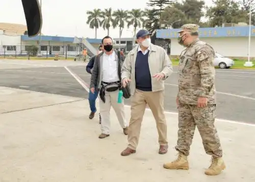Canciller Mario López viaja a Loreto para coordinar acciones contra la pandemia.