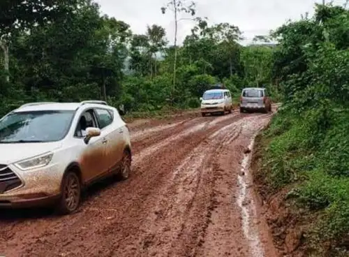 San Martín elabora expediente para asfaltar carretera y construir puente en el distrito de Sauce, uno de los destinos turísticos mas visitados de la región. ANDINA/Difusión