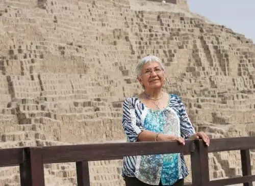 Arqueóloga peruana, Isabel Flores. Foto: Municipalidad de Miraflores
