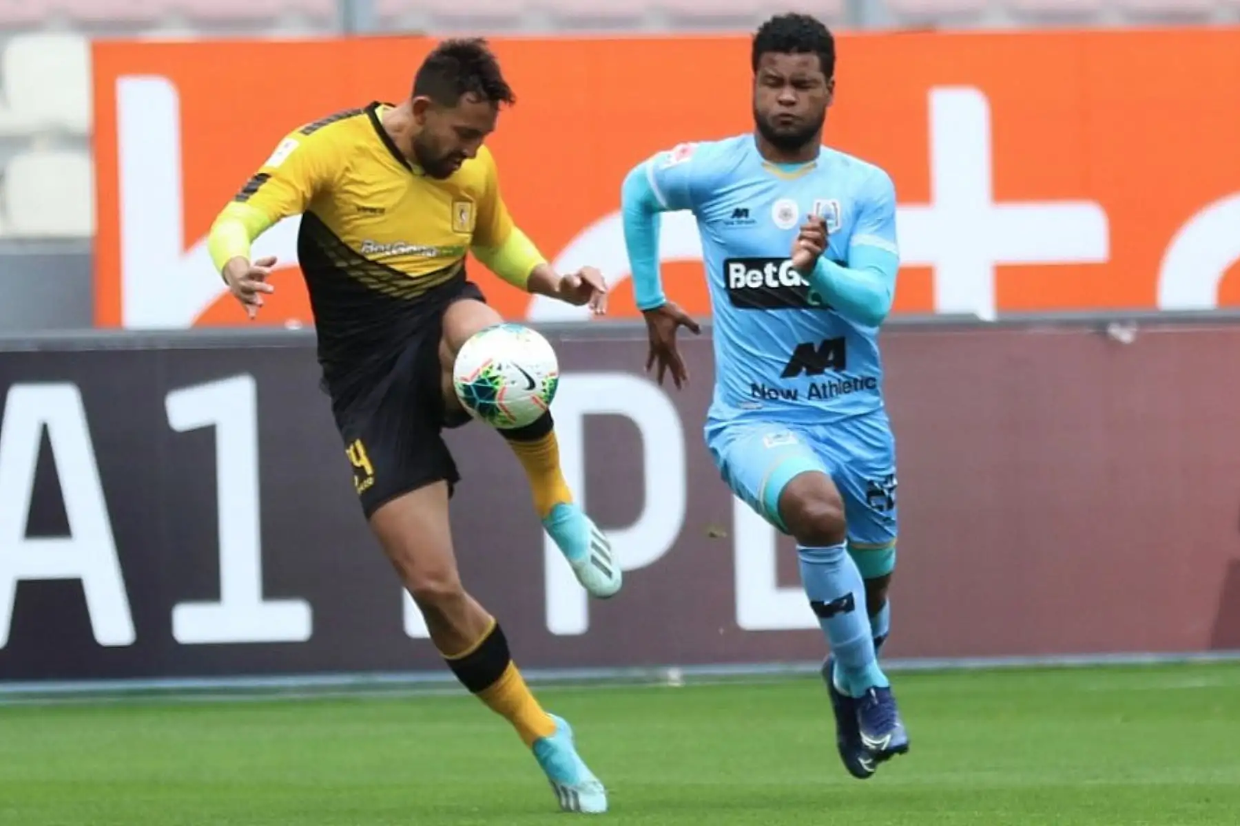 Binacional FC y Atlético Cantolao empatan 0-0 en partido por la fecha 8 de la Liga 1 Movistar, que se disputa en el Estadio Nacional. Foto: ANDINA/Liga 1 Movistar